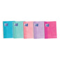 Oxford School Touch A5+ Europeanbook - Tapa Extradura Resistente - 120 Hojas 5 Colores - Tamaño A5+ - Cantidad: 5
