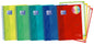 Oxford School Touch A5+ Europeanbook - Tapa Extradura Resistente - 120 Hojas de Colores Vivos - Cuadricula 5x5 - Cantidad: 5