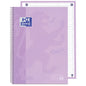 Oxford School Touch Europeanbook 1 Cuaderno A4+ 80 Hojas Microperforadas 1 Linea - Tapa Extradura - Color Malva