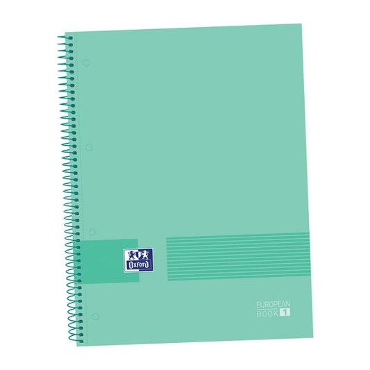 Oxford & You A4+ Europeanbook - Tapa Extradura - 80 Hojas - Color Verde - Cantidad: 5