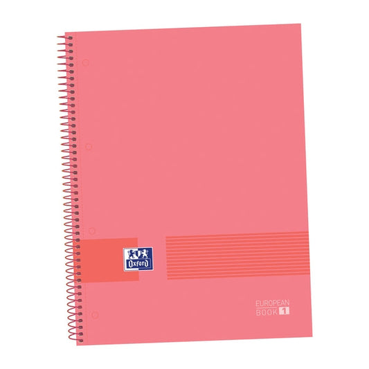 Oxford & You A4+ Europeanbook - Tapa Extradura Resistente - Cuaderno con 80 Hojas - Diseño Watermelon - Cantidad: 5