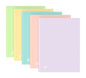 Oxford A4 40F PP TR Past St - Cuaderno de Notas con Tapa Dura - Tamaño A4 - 40 Hojas - Papel Resistente - Diseño Moderno - Cantidad: 10
