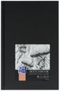 Oxford Artbooks A5 Tapa Extradura Cuaderno Cosido Esbozo - Tamaño A5 - Tapa Dura - Cuaderno Cosido - 96 Hojas de 100gr - Color Negro - Cantidad: 5