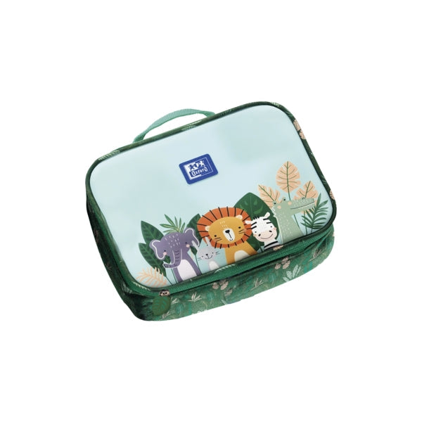 Oxford Kids Porta Alimentos Termico Animal Besties - Diseño Divertido de Animal Besties - Mantiene la Comida Caliente o Fria - Ideal para Llevar al Colegio o de Excursion - Cantidad: 4