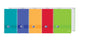 Oxford Live&Go Europeanbook 1 - Tapa de Plastico A4+ - 80 Hojas - Colores Surtidos - Cantidad: 5