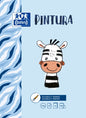 Oxford Pintura Infantil/Ocio Bloc Encolado Pintura A4 - Tapa Blanda/Contratapa Rigida - 20 Hojas 180gr - Cantidad: 5