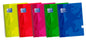 Oxford School Classic Fº Cuaderno Espiral - Tapa de Plastico - Pauta 3.5 con Margen - 80 Hojas - Colores Surtidos - Cantidad: 5