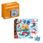 Dohe Puzzle Infantil de 20 Piezas - Tematica La Nieve - Fabricado en Doble Capa de Carton - Capa Intermedia de Contrachapado - Estimula la Imaginacion - A partir de 2 Años y Medio