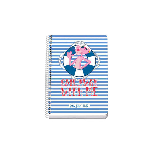 Dohe Cuaderno A5 - Cubierta en Cartulina Contracolada - Impresion a Todo Color - Guardas Impresas - Encuadernado en Espiral Metalico Blanco - 80 Hojas de Papel Offset de 90gr