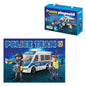 Dohe Playmobil Puzzle para Niños de 48 Piezas - Tematica Policia - Doble Capa de Carton - Capa Intermedia de Contrachapado - Estimula Imaginacion y Razonamiento - Atractivos Colores y Dibujos