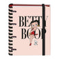 Dohe Cuaderno de Carton Forrado - 35mm - Anillas Niqueladas - Guardas Impresas - 100 Hojas Offset 90g - Cuadricula 5mm - 4 Separadores Polipropileno - Sobre Transparente Velcro - Fsc Mixto