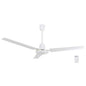 Orbegozo CF 86140 Ventilador de Techo Elegante y Funcional - Interruptor de Pared - 5 Velocidades - Potencia 70W - 140cm de Diametro - Blanco