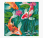 Pictura Tarjeta Puzzle - Tematica Carpas Koi - Ideal para Regalar - 100x150mm - Diseño Colorido y Llamativo - Divertido y Entretenido