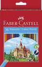 Faber-Castell Classic Colour Pack de 36 Lapices de Colores Hexagonales - Resistencia a la Rotura - C