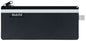 Leitz WOW Bolsa Porta-Todo Mediana 2 Compartimentos - Tamaño 85x6x210mm - Lavable y Duradera - Cierre de Cremallera - Color Negro