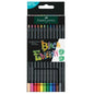 Faber-Castell Black Edition Pack de 12 Lapices de Colores - Mina Supersuave - Madera Negra - Ideales