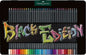 Faber-Castell Black Edition Caja Metalica de 36 Lapices de Colores - Mina Supersuave - Madera Negra