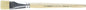 Pelikan Pincel Serie 613F N. 18 - Pelo Natural - para Colores Pastosos - Oleo, Acrilico y Tempera - Mango de Madera