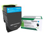 Lexmark CS417/CX417/CS517/CX517 Cyan Cartucho de Toner Original - 71B2HC0/71B0H20