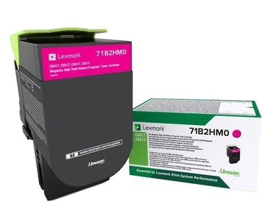 Lexmark CS417/CX417/CS517/CX517 Magenta Cartucho de Toner Original - 71B2HM0/71B0H30
