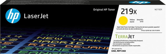 HP W2192X Amarillo Cartucho de Toner Original - 219X