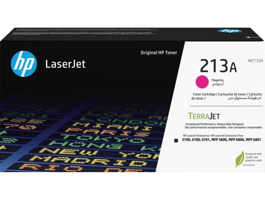 HP W2133A Magenta Cartucho de Toner Original - 213A