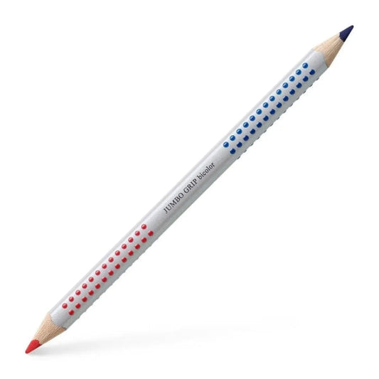 Faber-Castell Jumbo Grip Lapiz Bicolor Triangular - Zona de Agarre - Respetuoso con el Medio Ambient