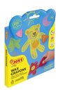 Jovi My First Crayon Estuche de 8 Ceras con Forma de Oso - Resistentes - No Manchan - Diseño Ergonom