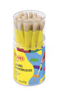 Jovi Jumbo Paint Brushes Bote 20 Pinceles Medianos Pelo Cerda - Gruesos de Pelo Natural - Mango de P