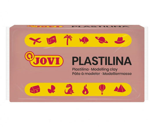 Jovi Caja de 30 Pastillas de Plastilina 50G - Muy Moldeable - No Se Seca - sin Gluten - Libre de Alergenos - No Toxica - Color Rosa