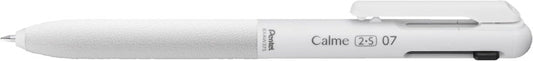 Pentel Calme Boligrafo Multifuncion Retractil de 2 Colores 0.7mm + Portaminas 0.5 HB - Cuerpo Color