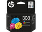 HP 308 Color Cartucho de Tinta Original - 7FP2UE