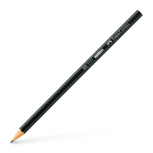 Faber-Castell Castell 1111 Lapiz de Grafito HB - Mina Resistente a la Rotura - Cuerpo con Acabado en