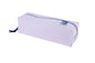 Oxford Live & Go Estuche Cuadrado Grande - Material Acolchado - Goma Elastica para unirlo al Cuaderno - Color Malva