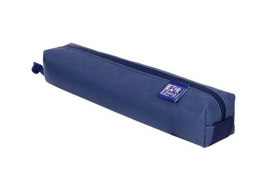 Oxford Kangoo & You Estuche Cuadrado Pequeño - Fabricados en Napa - Goma Elastica para unirlo al Cuaderno - Color Azul - Cantidad: 5