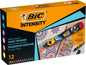 Bic Intensity Pack de 12 Marcadores de Pintura - Punta Media - Tinta con Base de Agua - 98% de Mater