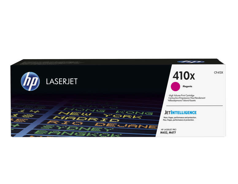 HP CF413X Magenta Cartucho de Toner Original - 410X