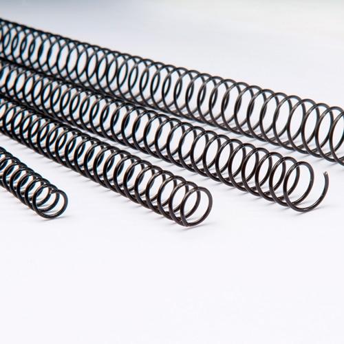 FELLOWES ESPIRAL METÁLICA PASO 5:1 10MM A4 NEGRO PACK 100 UD