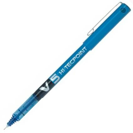 PILOT ROLLER TINTA LÍQUIDA V-5 HI-TECPOINT AZUL