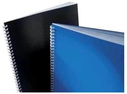 GBC TAPAS ENCUADERNACIÓN POLYCLEARVIEW A4 PP 800 MICRAS NEGRO MATE PACK 50 UD