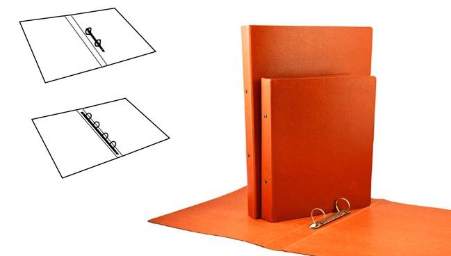 MARIOLA CARPETA ANILLAS 2X25 CARTÓN COMPACTO GOFRADO CUARTO APAISADO Nº 12 CUERO