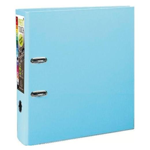 EXACOMPTA ARCHIVADOR PALANCA PREM'TOUCH PP A4 MAXI LOMO DE 80MM RADO AZUL CLARO