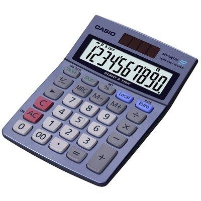 CASIO CALCULADORA DE OFICINA SOBREMESA AZUL MS-100TERII