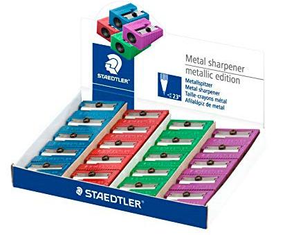 STAEDTLER AFILALÁPICES METÁLICO C/SURTIDOS