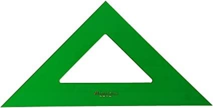 FABER CASTELL ESCUADRA SIN GRADUAR 37CM VERDE