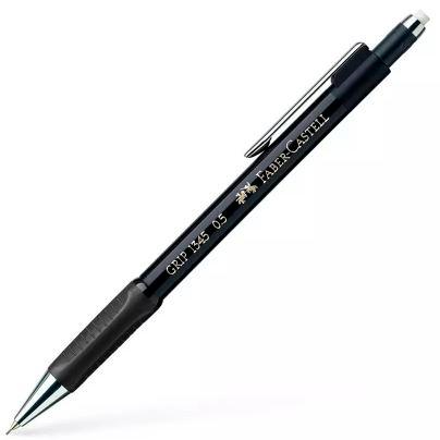 FABER CASTELL PORTAMINAS GRIP 1345 0,5MM NEGRO METÁLICO