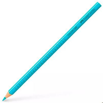 FABER CASTELL LÁPIZ DE COLOR ACUARELABLE COLOUR GRIP TURQUESA COBALTO CLARO