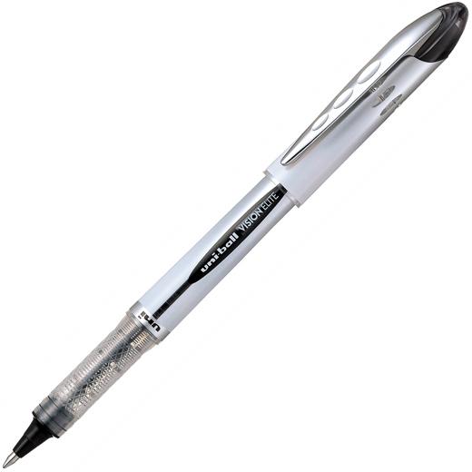 UNIBALL ROLLERBALL VISION ELITE UB-200 0.8MM NEGRO CAJA 12 UD