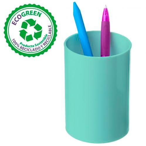 ARCHIVO 2000 PORTALÁPICES ECOGREEN 75X105MM RECICLADO VERDE PASTEL