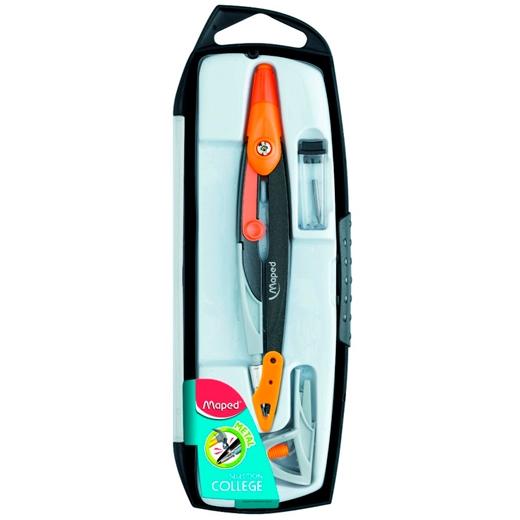 MAPED COMPÁS METAL OPEN ESTUCHE 3 PIEZAS